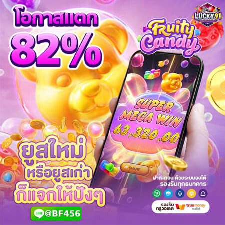 Fruity Candy สล็อตแตกง่าย